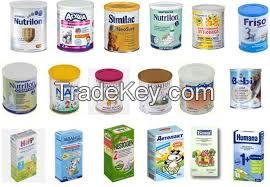 100% BABY MILK FORMULA 1, 2, 3 AND PRE