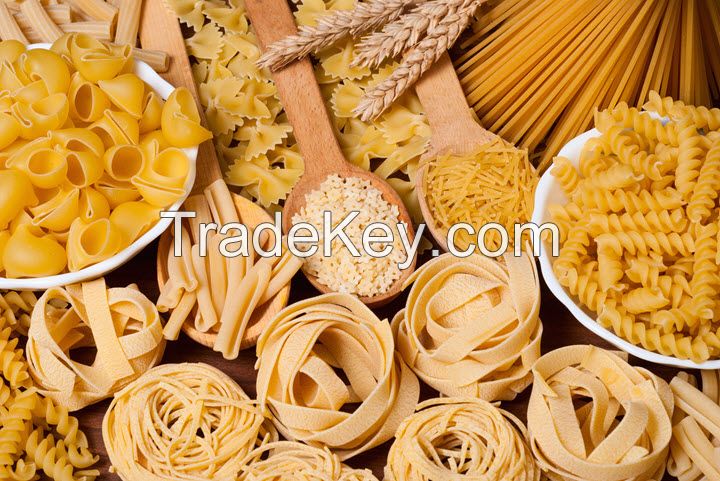 refined dry grains pasta