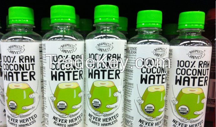 COCONUT WATER WITH COCONUT PULP IN GLASS BOTTLE 290 ML