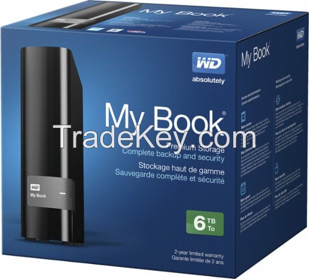 WD - My Book 6TB External USB 3.0/2.0 Hard Drive - Black