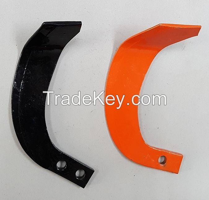 28MnSiB rotary tiller blade, mouldboard plough tiller blade, mini tractor rotary tiller blade