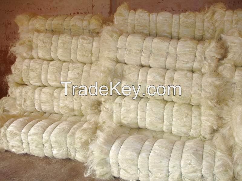 100% UG and SSU Natural Raw Sisal Fiber / Sisal Fibre