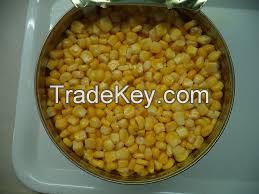 Canned Sweet Kernel Corn in Brine Gloden Yellow