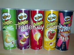 Pringles Potato Chips 18x165g