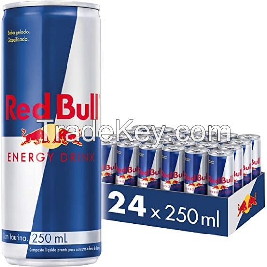 Red / Silver / Blue / Bull Energy Drinks 250ML, 330ML, 500ML