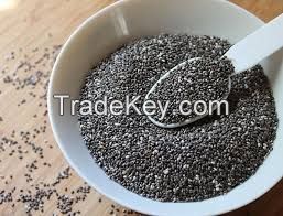 White and Black Chia Seeds