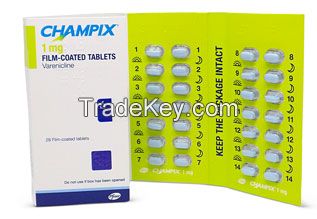 Champix tablets (varenicline)