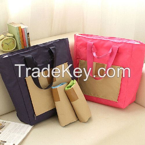 Factory Supplying Large Capacity Travel Foldable Bag Shopping Bag Travel Organizer