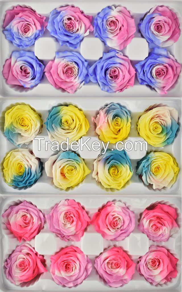 Decoration Birthday colorful Flowers head Fast Delivery