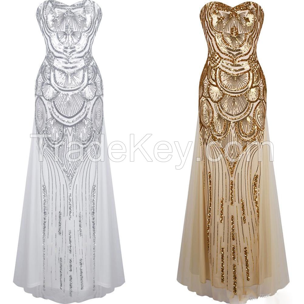 new collection lady spring long maxi spaghetti strap Dress