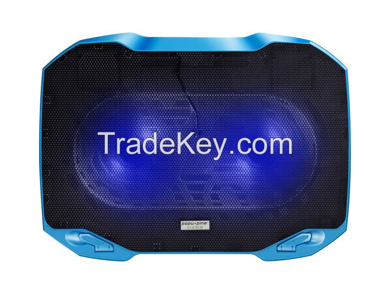 Sell hot product double led cooling fan laptop cooling pad