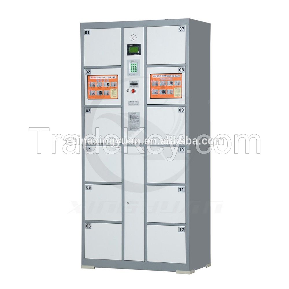 Safe door utility 12 door electronic lock storage cabinet locker