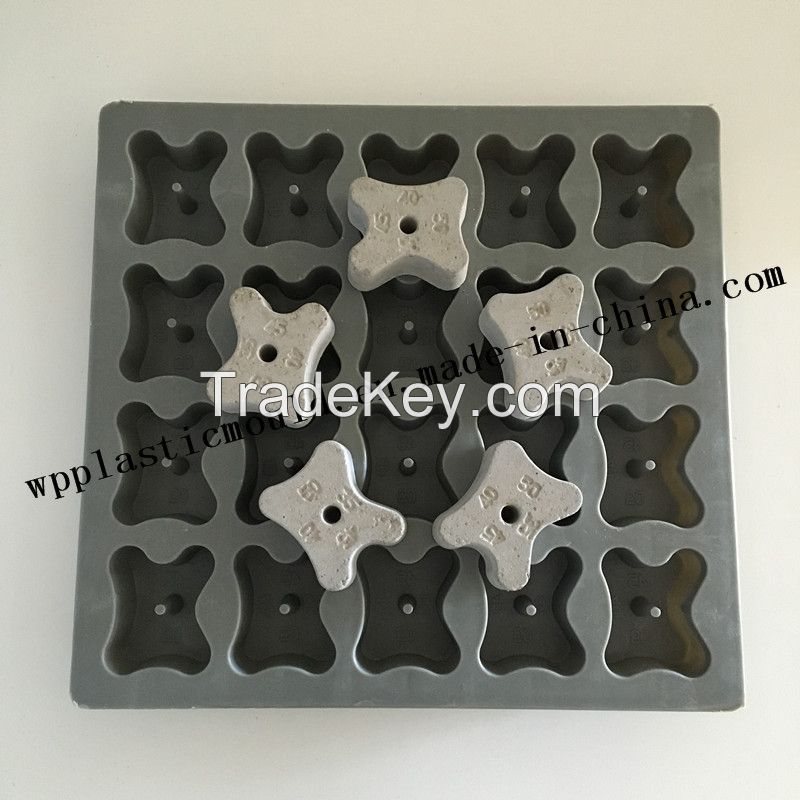 Selling high quality concrete spacer plastic molds use in construction