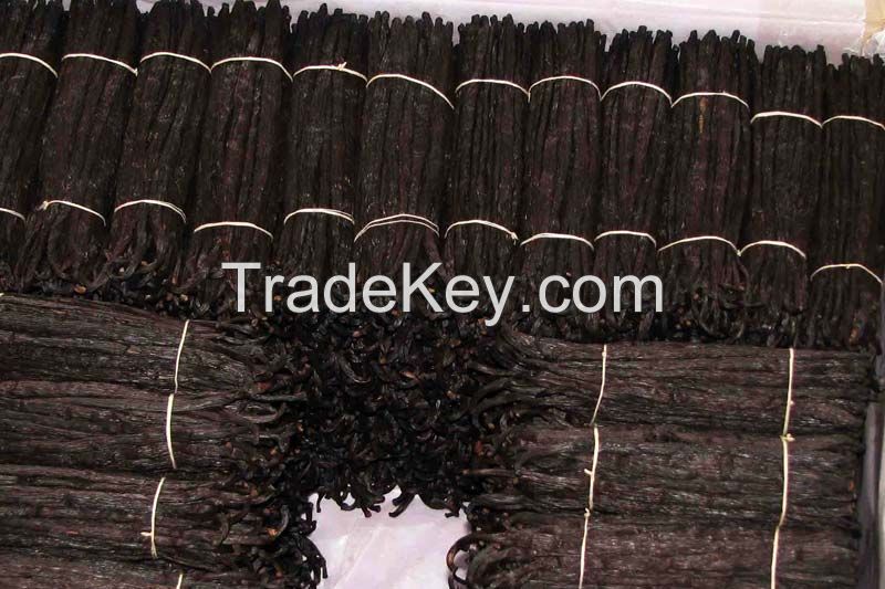 Organic vanilla beans, dried vanilla beans for sale