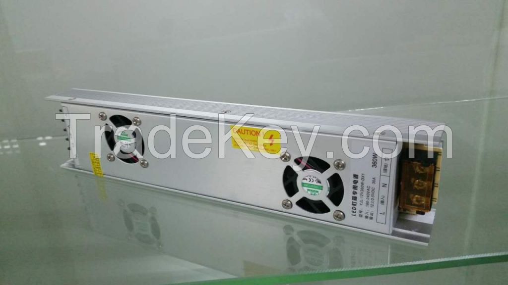 DX-12V-360W (Super-Thin) LED Switching Power Supply