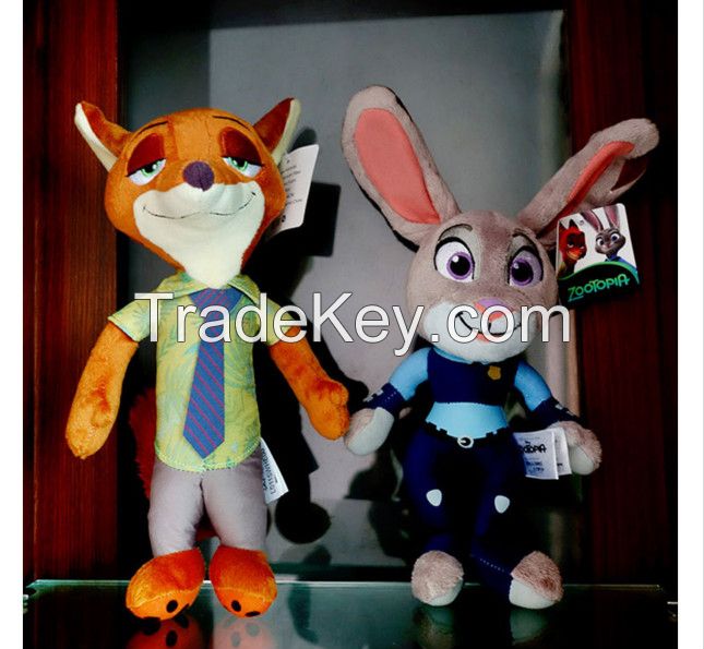 stuffed soft and secure meterial plush fox toy for crazy animal city stuffed soft and secure meterial plush fox toy for crazy animal city