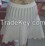 Ladies' 55% Rayon 45% Nylon Knitted Skirt