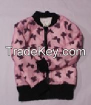 Girl's 100% Polyester Woven Jacket