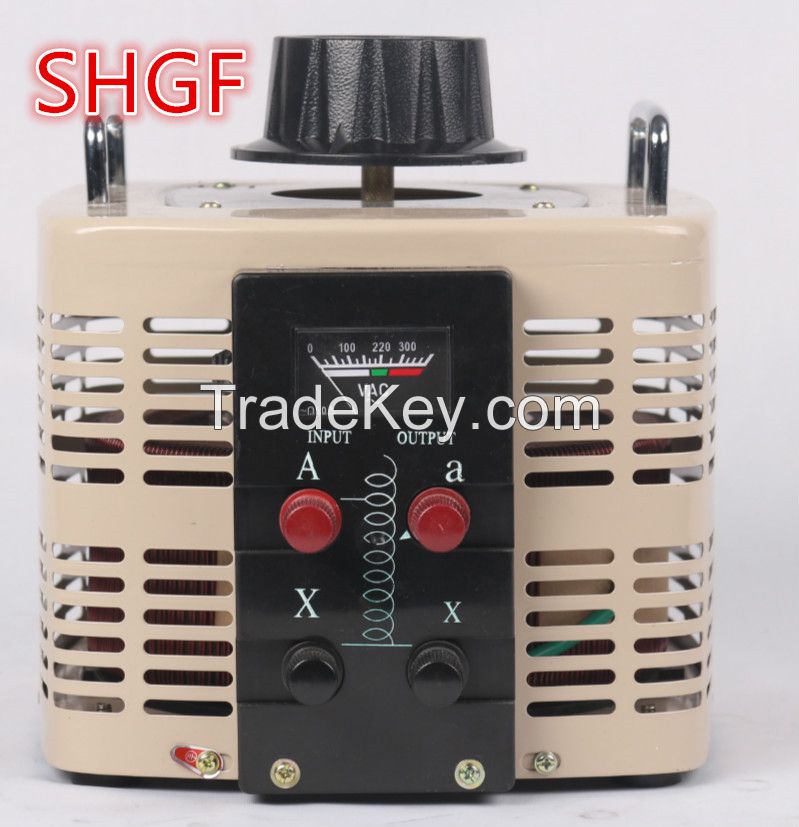 TDGC2 Single Phase Series AC Variac, transformer, freeze variac, voltage regulator