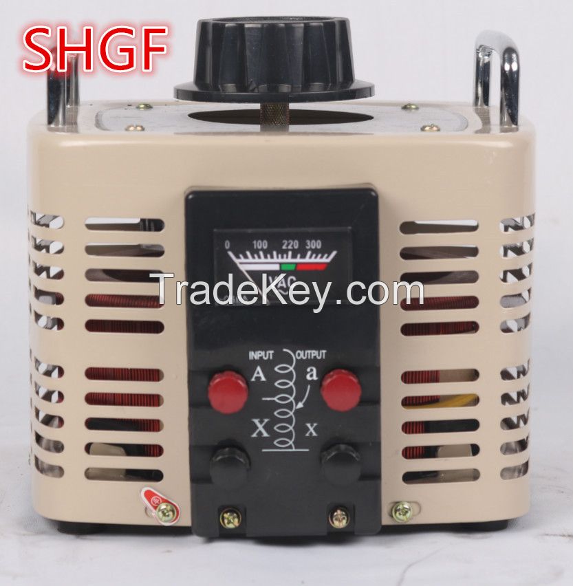 TDGC2 Single Phase Series AC Variac, transformer, freeze variac, voltage regulator