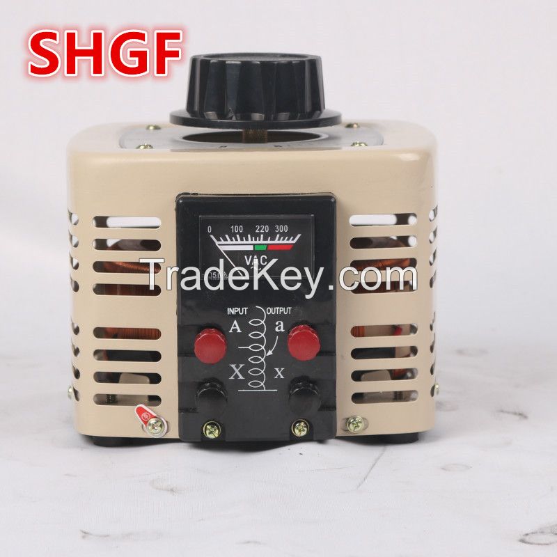 TDGC2 Single Phase Series AC Variac, transformer, freeze variac, voltage regulator