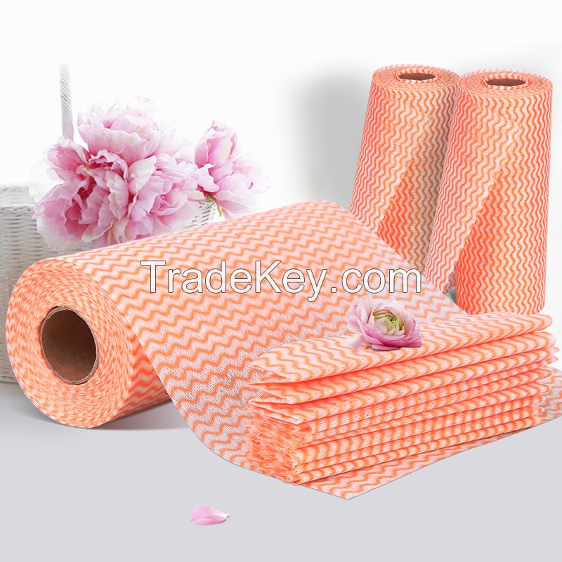 Perforated Clean Cloth Kitchen Towel In Rolls