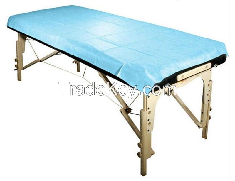 Cheap convenient disposable medical massage spa bed sheet roll