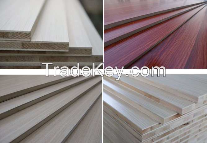 melamine faced block board for cabinet wood blockboard