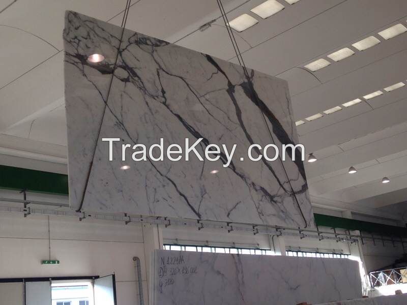 snow white marble