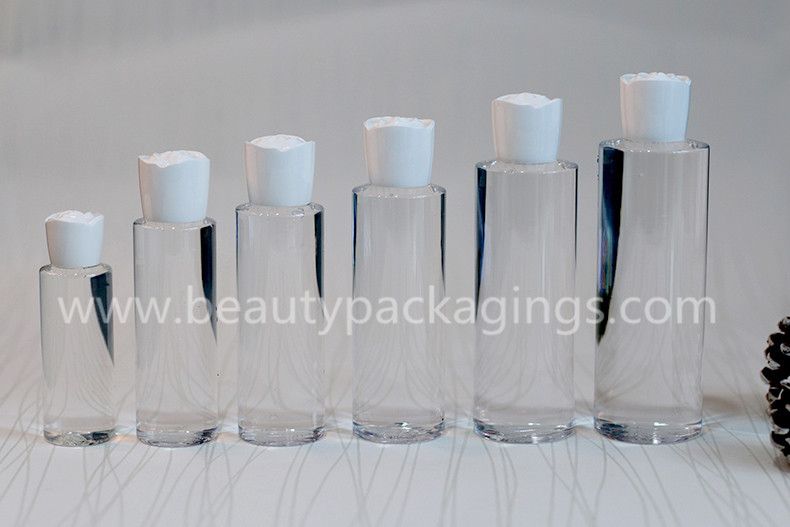 Hot Sale Transparent  Plastic Liquid Bottle Cosmetic Packaging