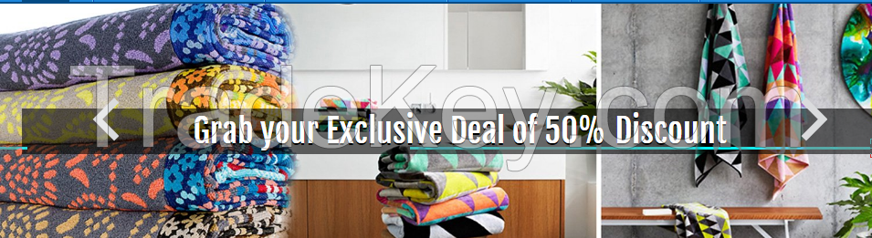 Grab your Exclusive Deal of 50% Discount on Wholesale Beach Towels