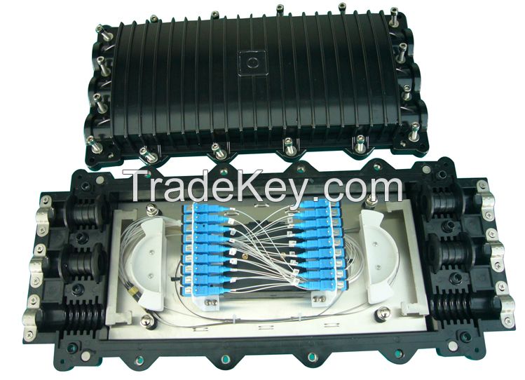 GJS-24-D(PLC) Splitter Fiber Distribution Closure, Fiber optic splice closure