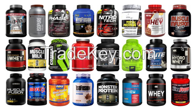 Food supplements like whey protein