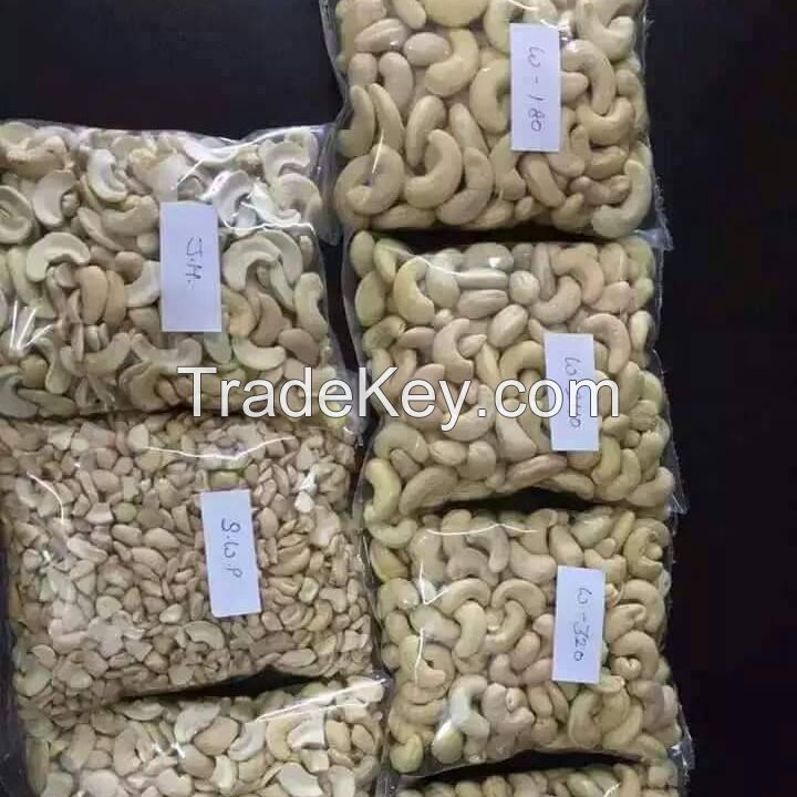 High Quality Cashew Nuts Cashew W180- W240- W320- W450 Cashew without shell.