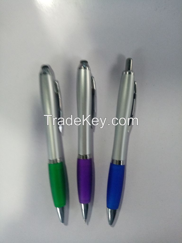 custom logo printed plastic ball pen