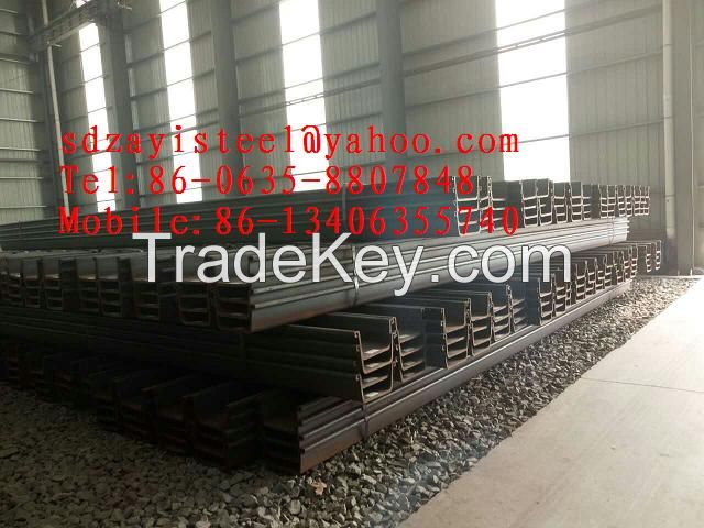 JIS standard U type steel sheet pile