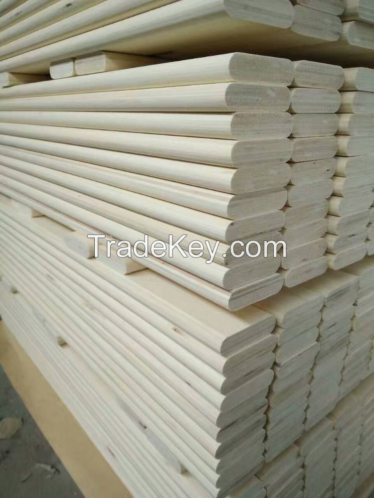 Birch wooden slats for sale and export from Cameroon