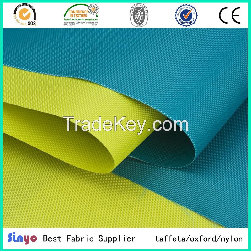 Polyurethane coated Polyester oxford cloth 500D fabric for baby stroller