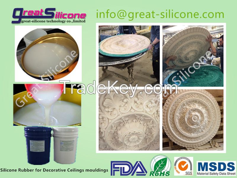 sell GS-A30 Plaster Ceiling Medallions moulding liquid silicone rubber