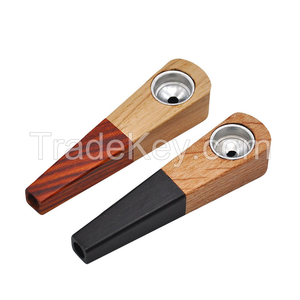 Easy to clean red sandalwood pipe manufacturers hot hand Ebony pipe Straight shank yanju pipe The spot