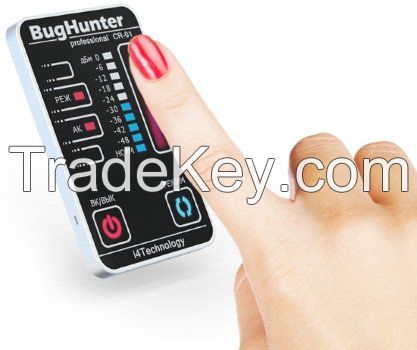 Smallest professional RF signal detector BugHunter CR-01