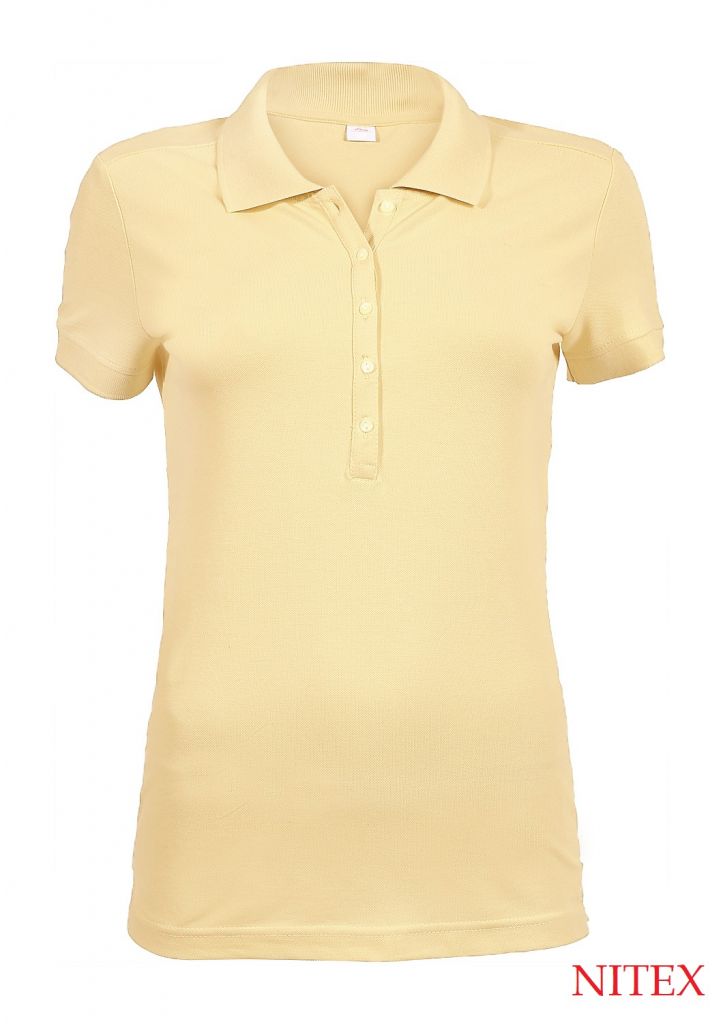 Women's Cotton Pique Polo Shirt Short Sleeve