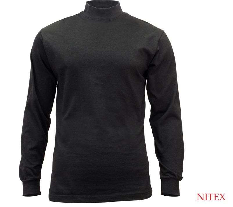 HIGH NECK SLIM FIT SOLD SWEATSHIRT