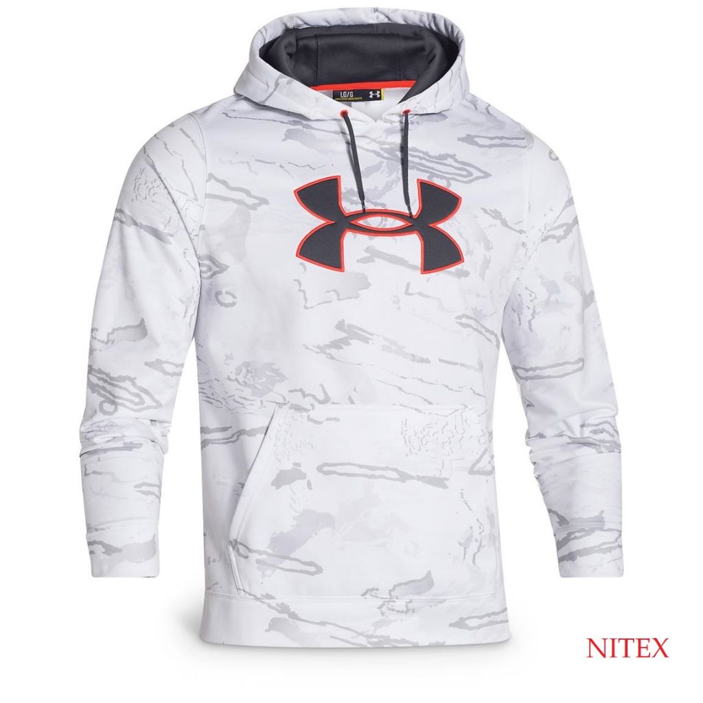 PRINTED PULL OVER HOODIE