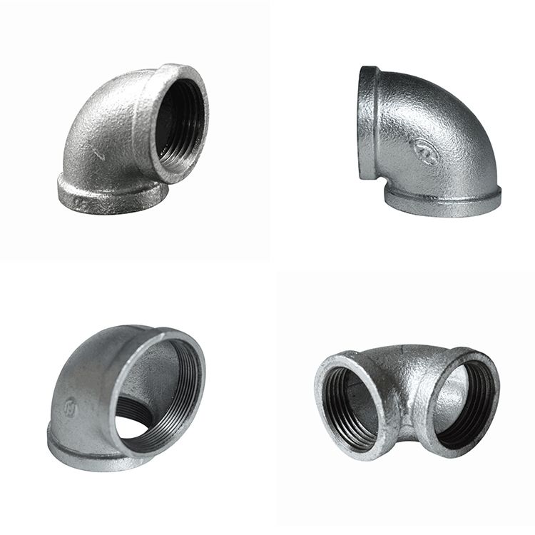90 degree hot dipped galvanized elbow