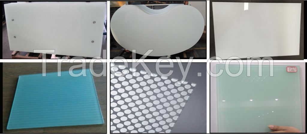 sell the CE TUV certification of printed tempered glass furniture