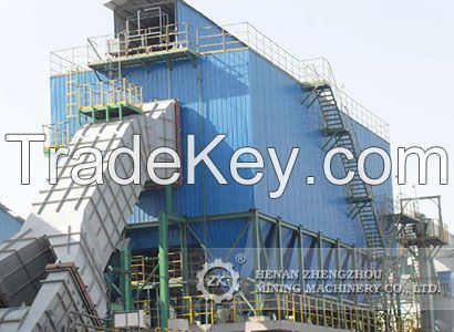 impulse type filtering bag dust collector