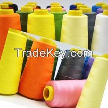 100% polyester Colours Roll Sewing Thread from China