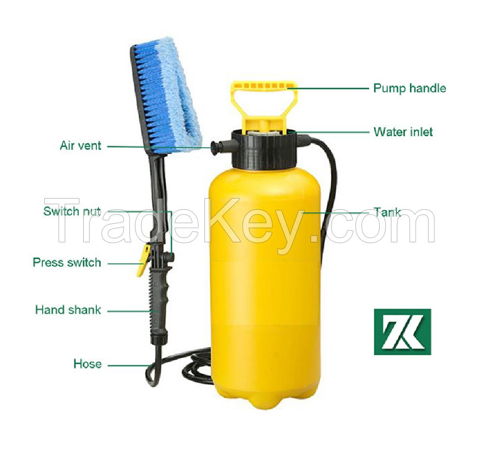 8L Portable car washer/cleaner Pressure car washer