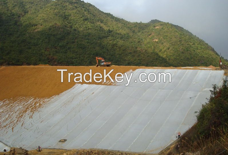 non-woven geotextile for lining and erosion control